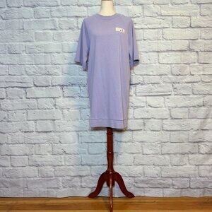 Tibi Lavender Sweatshirt Dress